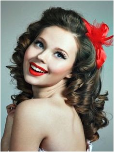 50s Womens Hairstyles for Long Hair 8 Best 1950s Hairstyles for Long Hair Images On Pinterest