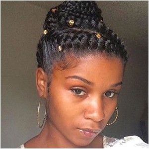 Braided Bun Hairstyles for Black Women 15 Dope Of Goddess Braids Hairstyles