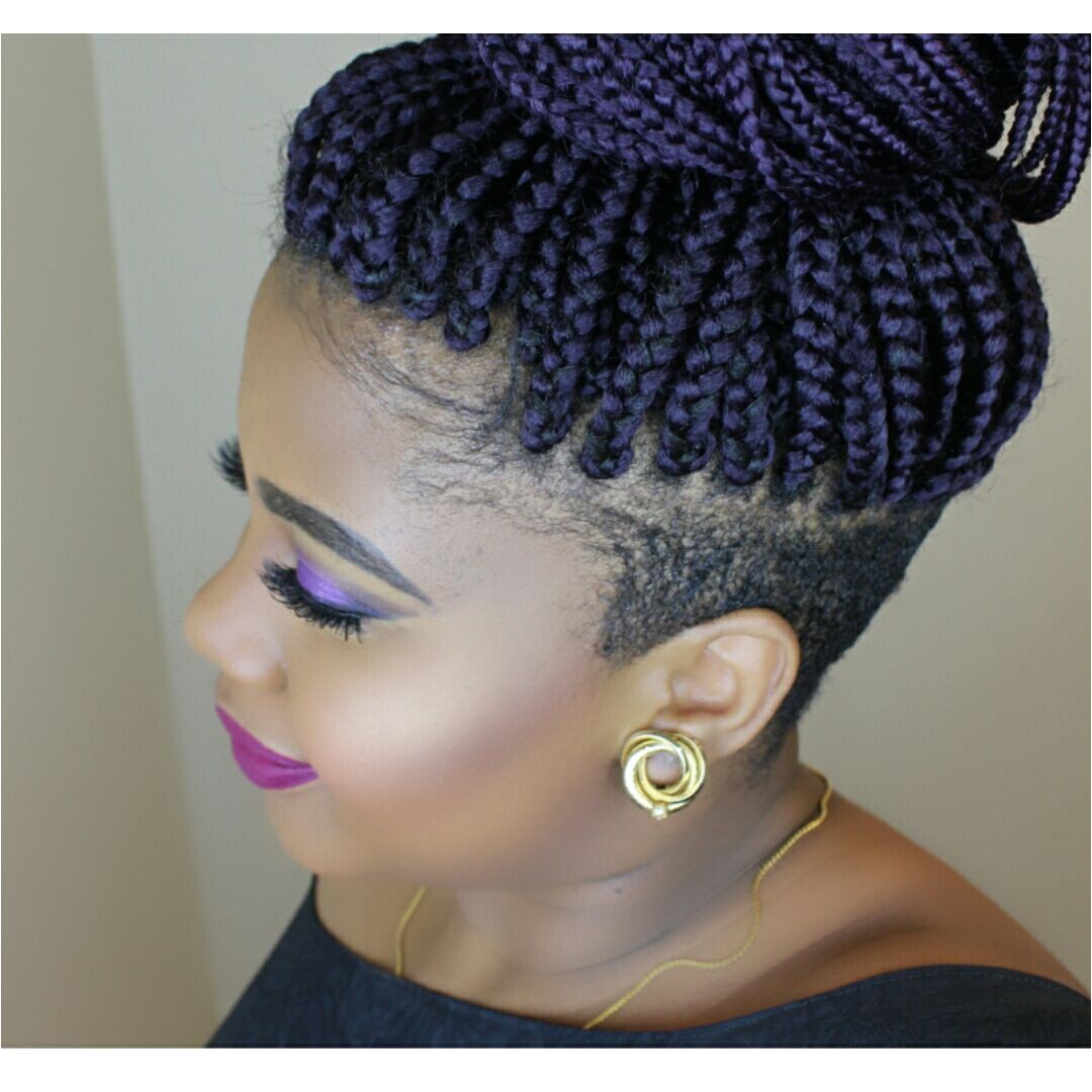 Hairstyles for Black Women with Shaved Sides Braids with Shaved Sides Braids by Juz Pinterest