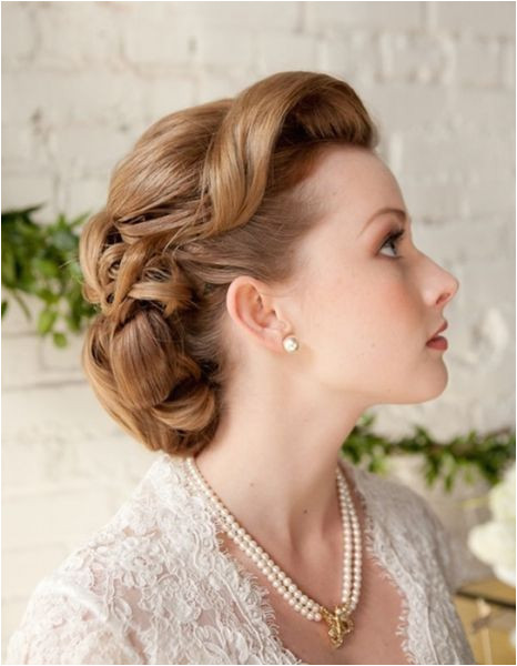 1950 S Wedding Hairstyles for Long Hair 1950 S Wedding Hairstyle I Would Love to See the Rest Of This by