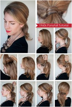 1960s Hairstyles Diy 99 Best Hair Tutorials Images