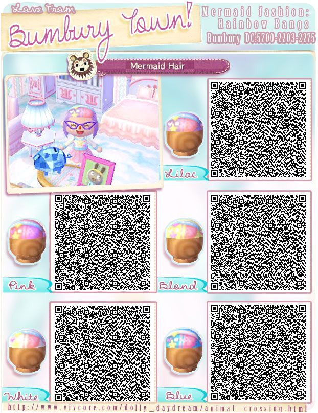 Acnl Boy Hairstyles Animal Crossing New Leaf Light Purple Qr Code Google Search