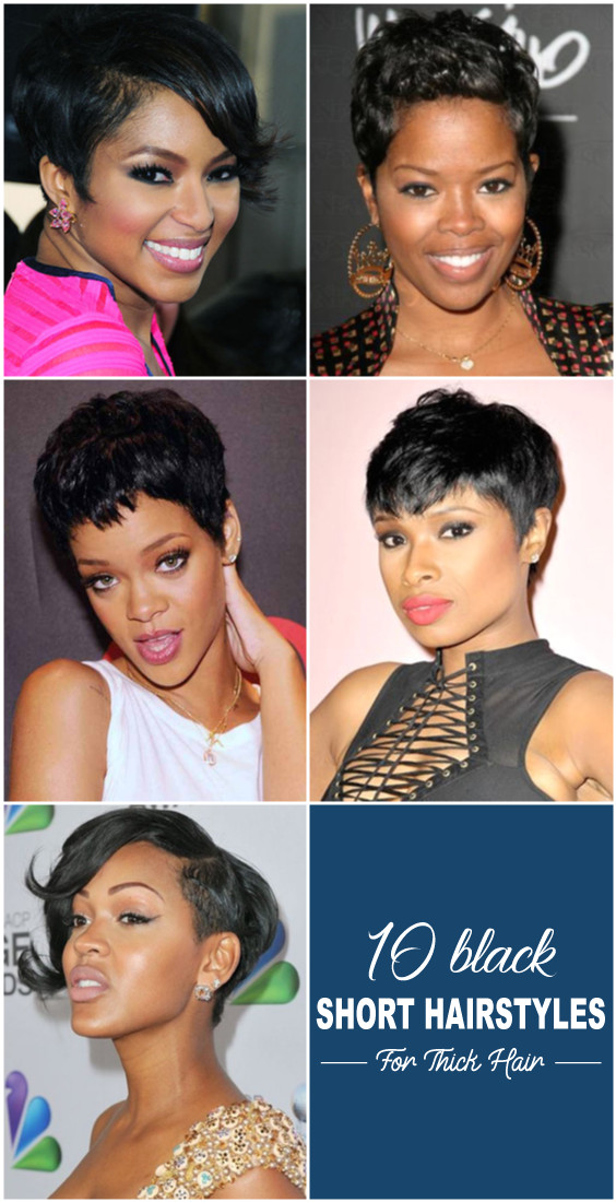 Black Women S Hairstyles Low Maintenance 10 Black Short Hairstyles for Thick Hair