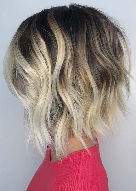 Blonde Hairstyles for 2019 Best Short Textured Bob Haircuts & Hairstyles In 2019