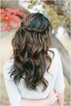 Bridesmaid Hairstyles Down Curly 39 Half Up Half Down Hairstyles to Make You Look Perfecta