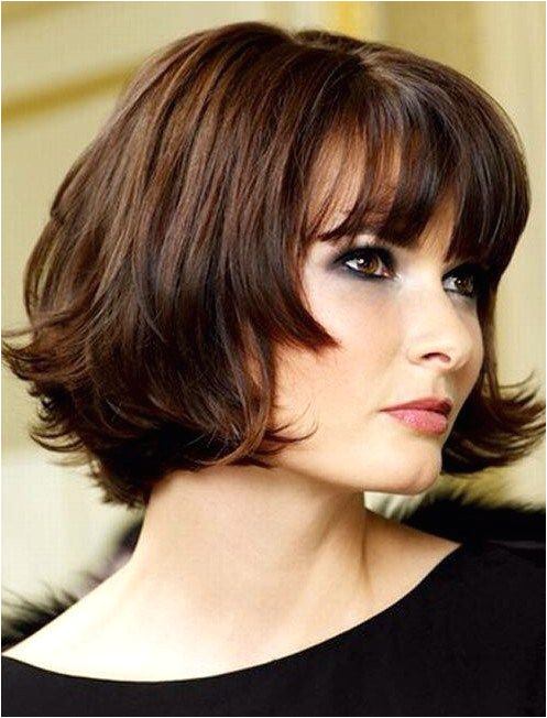 Chin Length Pixie Hairstyles Cute Chin Length Hairstyles for Short Hair Bob with Blunt Bangs