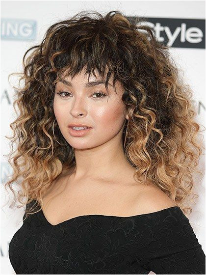 Curly Hairstyles No Bangs How to Style Curly Bangs without Looking Like A Flashdance Reject