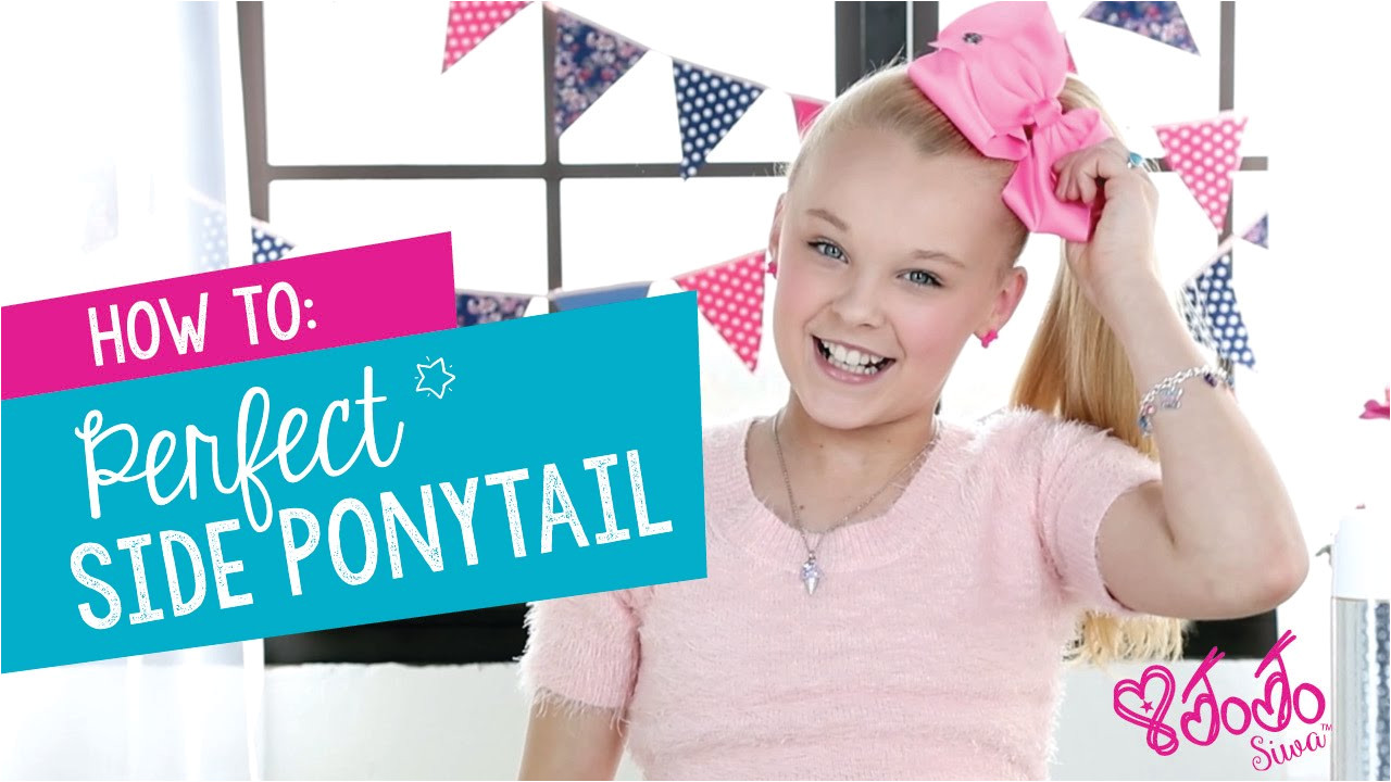 Cute Hairstyles Jojo Siwa How to Create the Perfect Jojo Siwa Side Ponytail