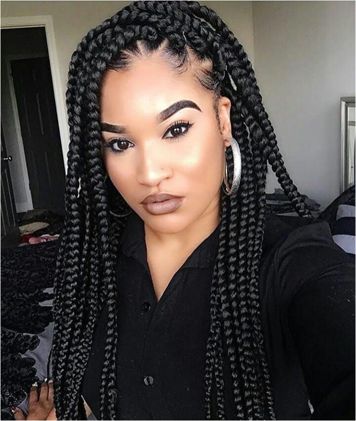 Cute Hairstyles You Can Do with Box Braids Cute Box Braids Hairstyles You Will Love Hairdo Pinterest