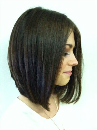 Diy Haircut Lob Sleek Lob Hair Pinterest