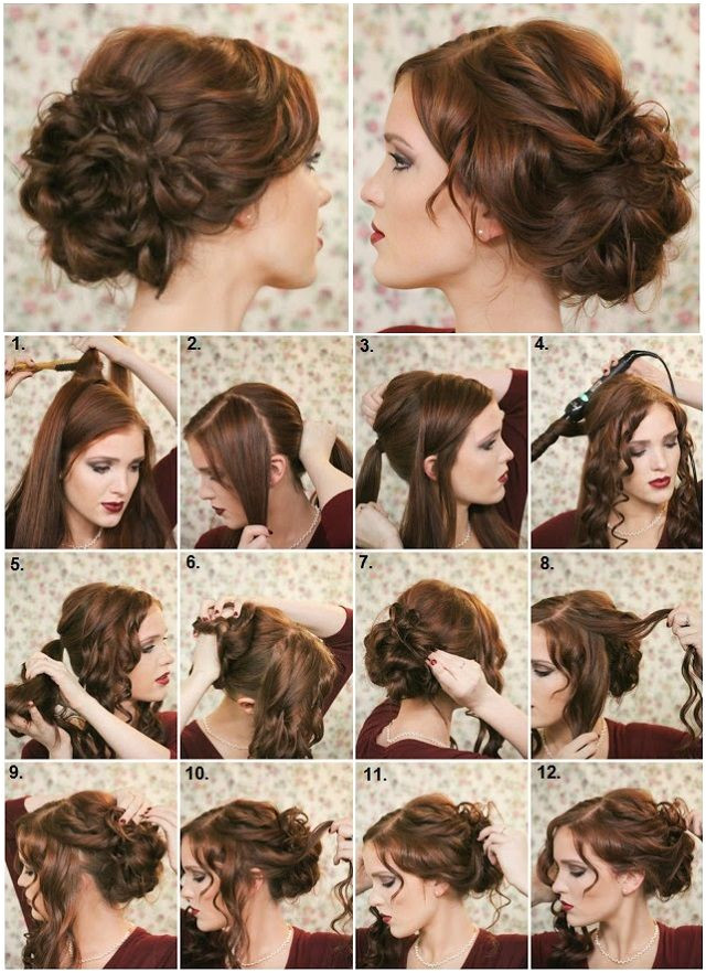 Diy Updo Hairstyles for Prom How to Make A Fancy Bun Diy Hairstyle