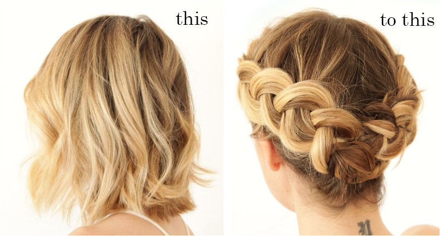 Dutch Braid Hairstyles for Short Hair Dutch Braid Updo for Short Hair Braid Styles Vingle Very