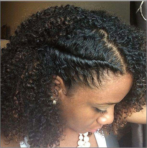 Easy Hairstyles after Washing Hair Wash N Go Hair In 2018 Pinterest