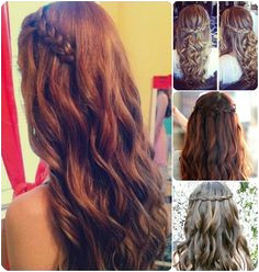Easy Hairstyles for A School Dance 76 Best School Dance Hairstyles Images