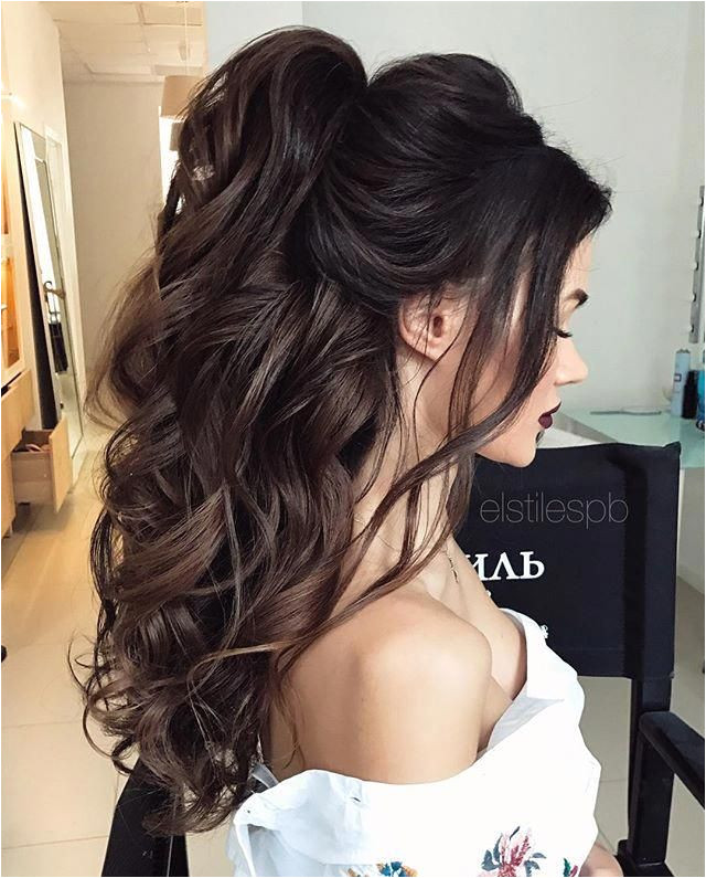 Formal Hairstyles Brown Hair Look at these Posh Wedding Hairstyles for Long Hair 1194