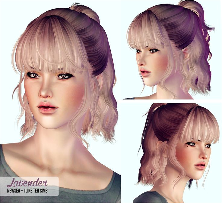 Free Sims 3 Hairstyles Easy Download My Sims 3 Blog Hair Retextures by I Like Teh Sims Sims 3