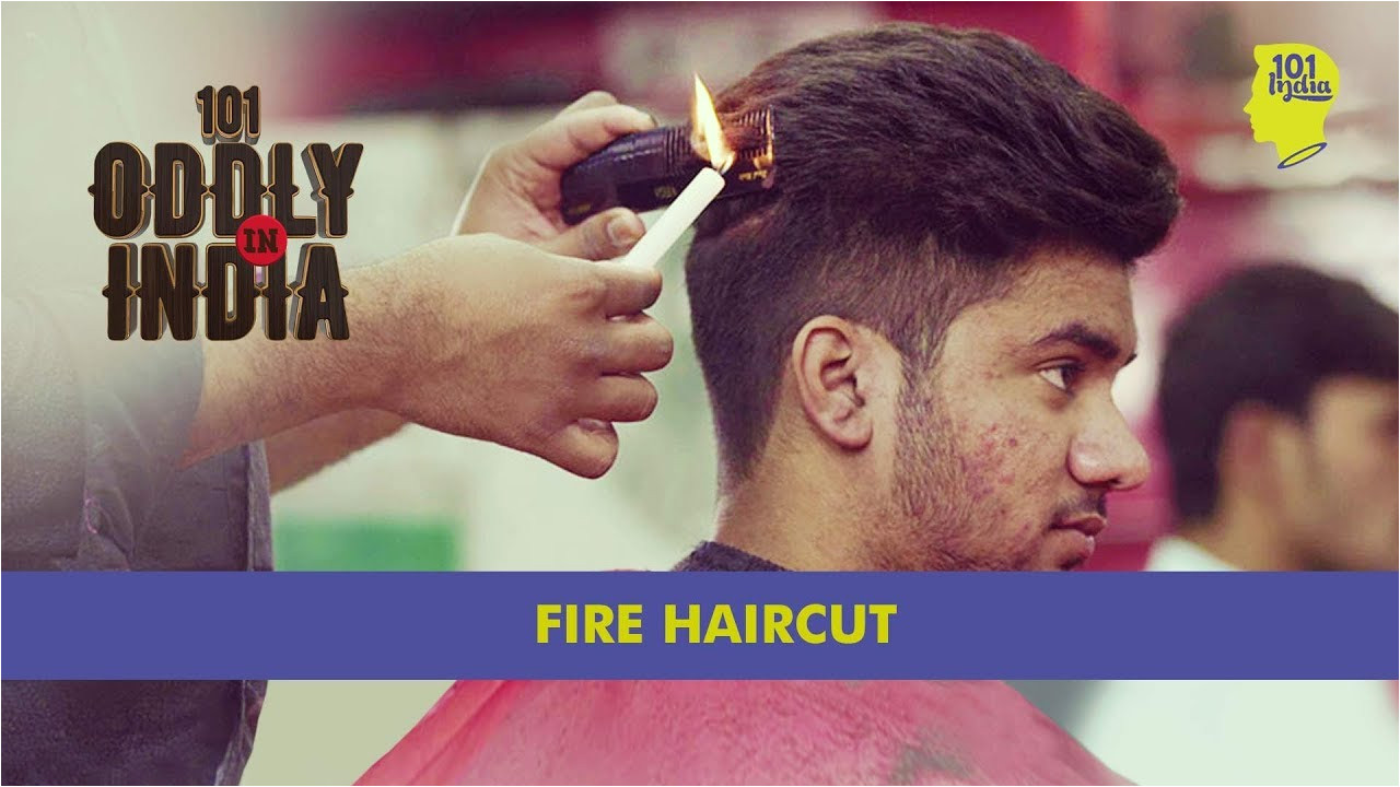 Hair Cutting Zero Machine Fire Haircut In New Delhi