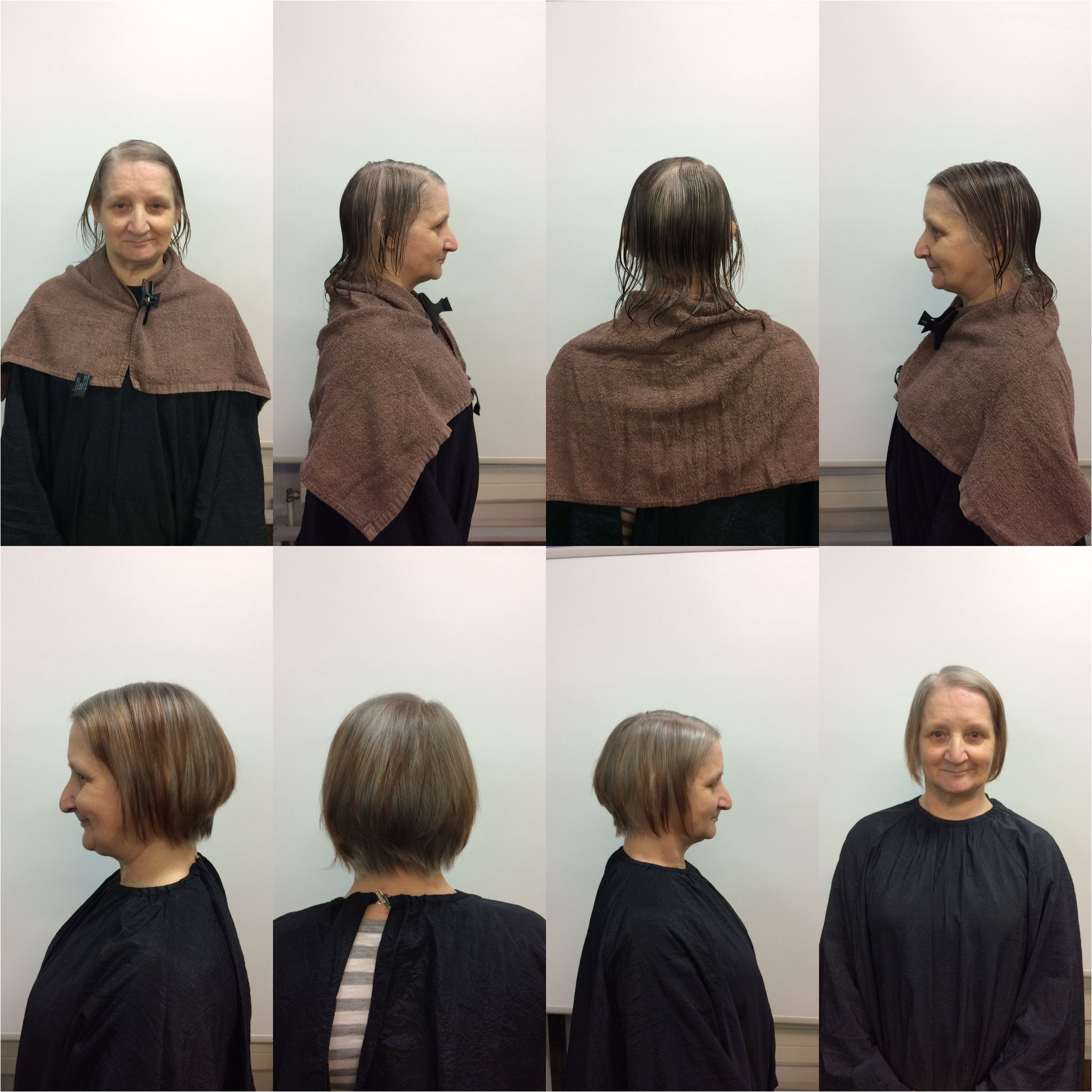 Haircuts norman My Lovely Client Geraldine norman before and after ðð