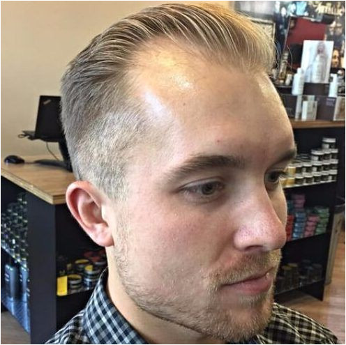 Hairstyles for Blonde Receding Hairline Thinning Hair Hairstyles for Men with Receding Hairlines
