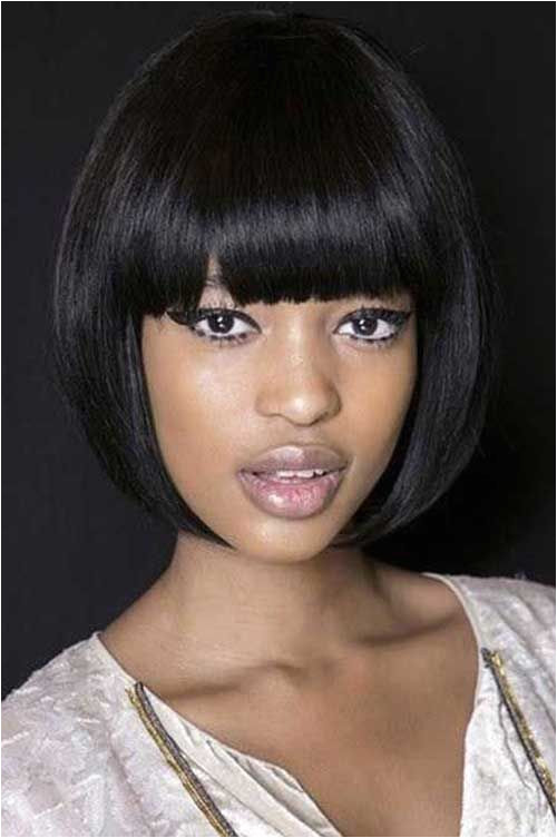 Hairstyles French Bob French Bob Hairstyles for Black Women Bangs