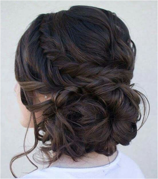 Hairstyles Messy Buns Images Plait & Messy Bun Hair