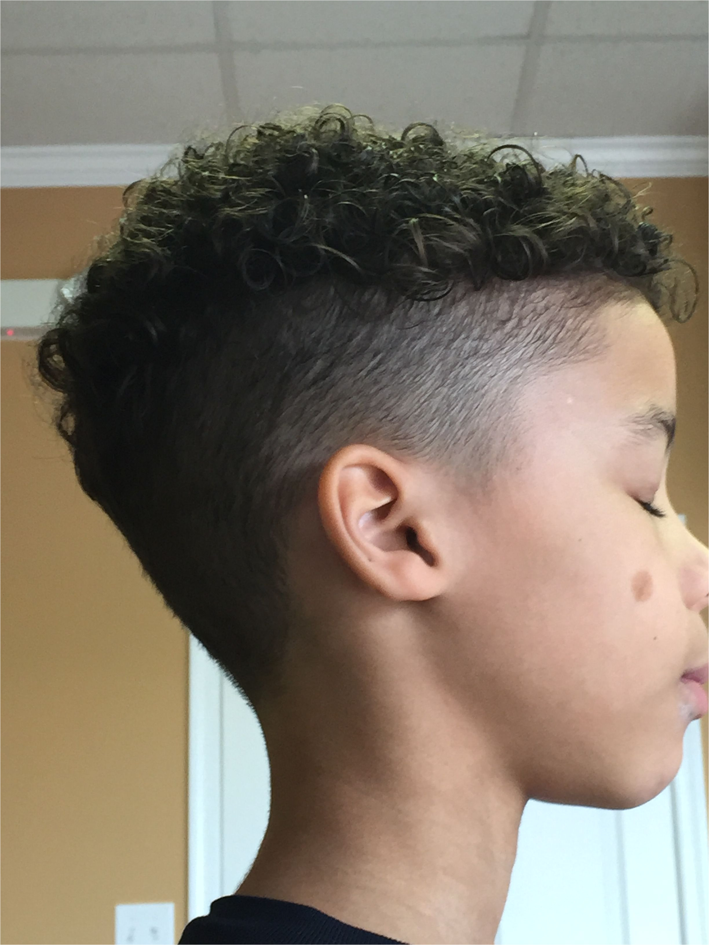 Hairstyles Mixed Race Boy Boys Curly Mixed Race Haircut asher Haircuts In 2019