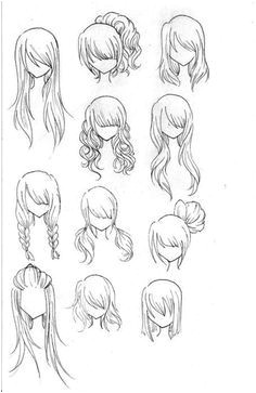 Hairstyles to Draw Step by Step Draw Realistic Hair Drawing