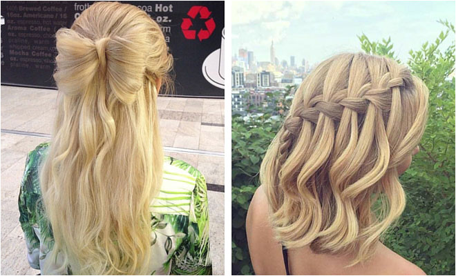 Half Up Half Down Straight Hairstyles for Prom 31 Half Up Half Down Prom Hairstyles
