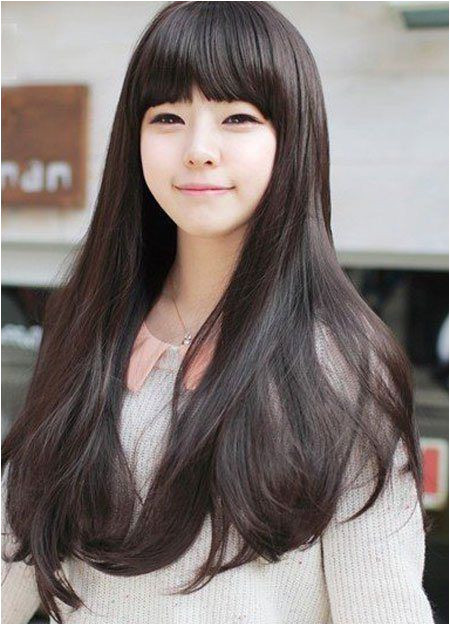 Korean Long Straight Hairstyles Pin by Khea Khe On Korean Hair Style In 2018 Pinterest