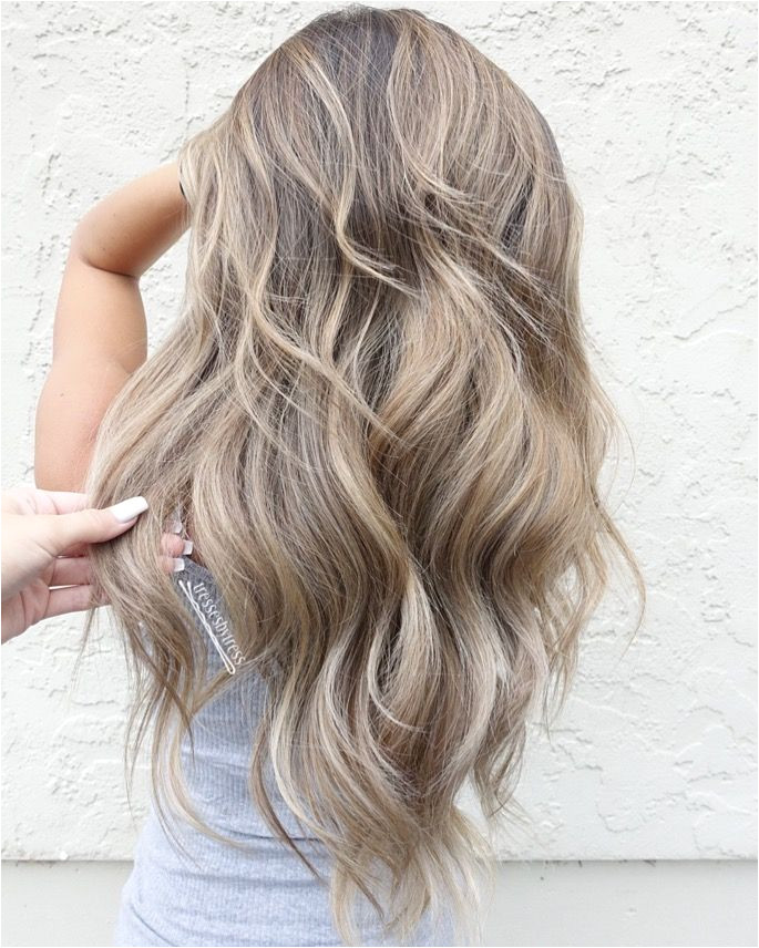 Long Blonde Hairstyles Tumblr Long ash Blonde Balayage Beige Hair Haare In 2018