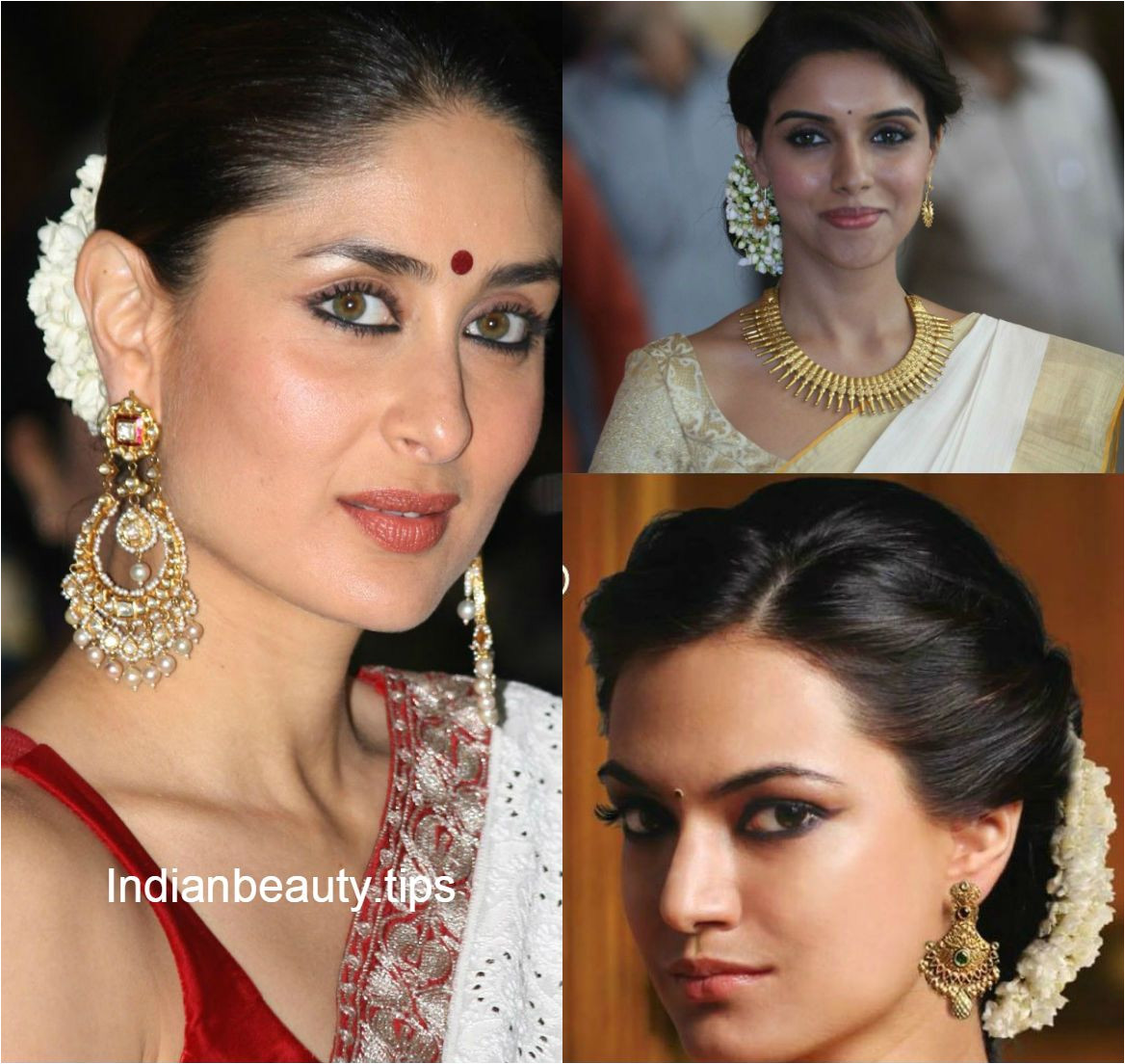 Simple Hairstyles Suitable for Sarees Traditional south Indian Hairstyle Google Search