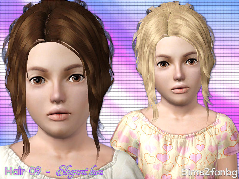 Sims 3 University Hairstyles Download Sims 3 Hair Bun