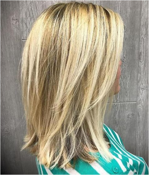 V Cut Blonde Hair 60 Fun and Flattering Medium Hairstyles for Women