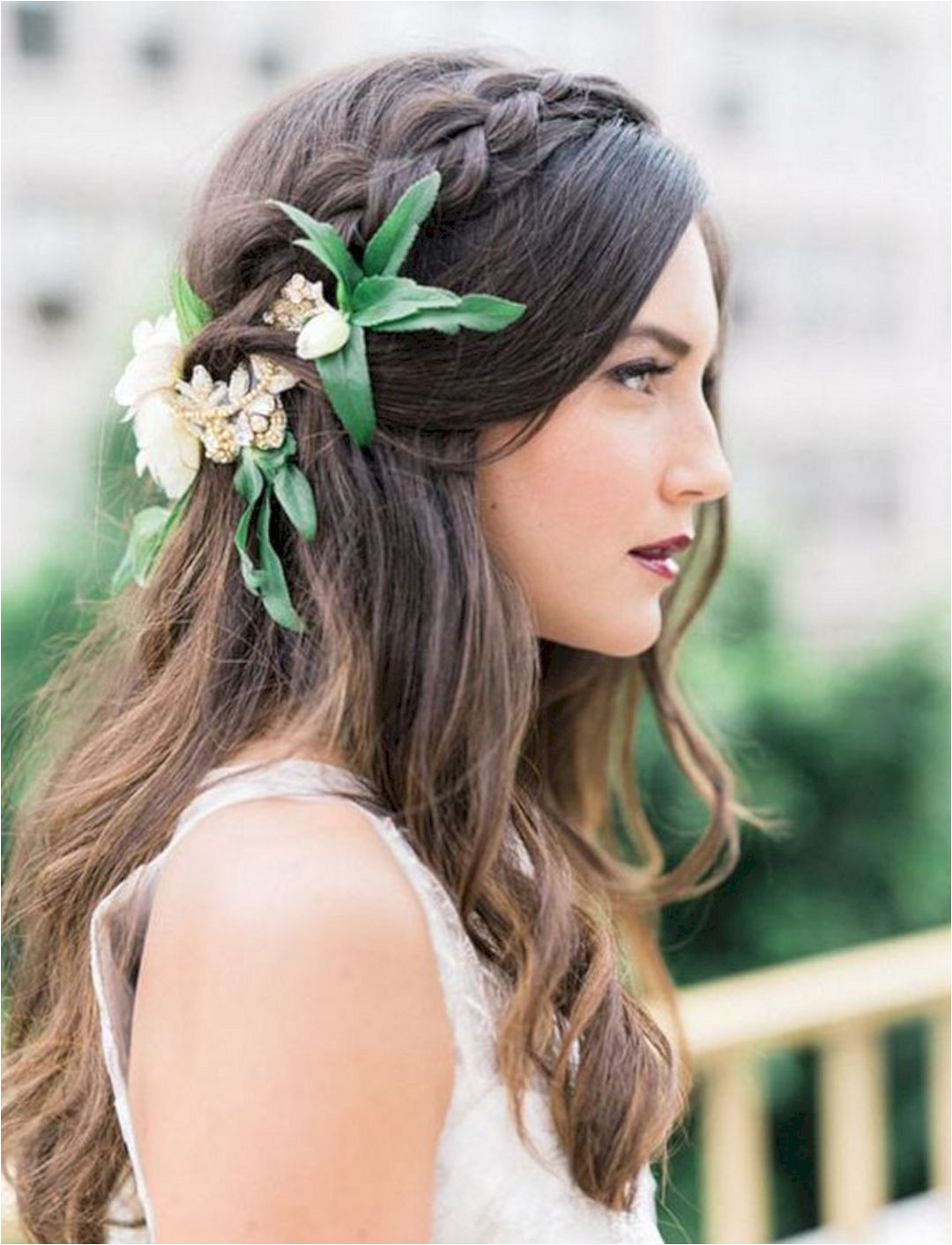 Wedding Hairstyles Down with Headband 15 Beautiful and Adorable Half Up Half Down Wedding Hairstyles Ideas