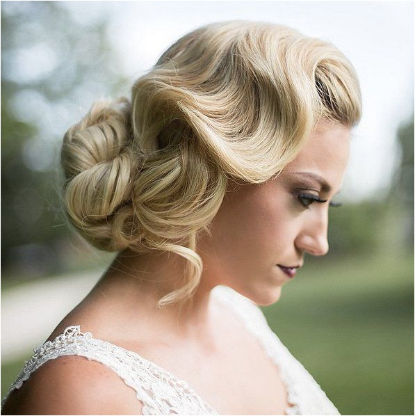 Wedding Hairstyles Vintage Updo 40 Fall Wedding Hair Ideas that are Positively Swoon Worthy