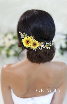 Wedding Hairstyles with Sunflowers 314 Best Bridal Hairstyles Images In 2019