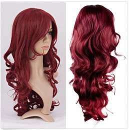 Anime Hairstyle Wig Red Anime Hair Wig Line Shopping