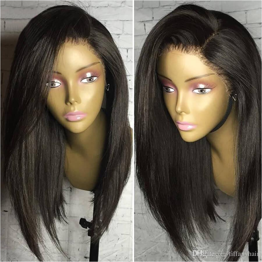 Black Hairstyles Lace Front Wigs Lace Front Wigs 8 20inch Straight Texture 9a Class Full Lace Wigs