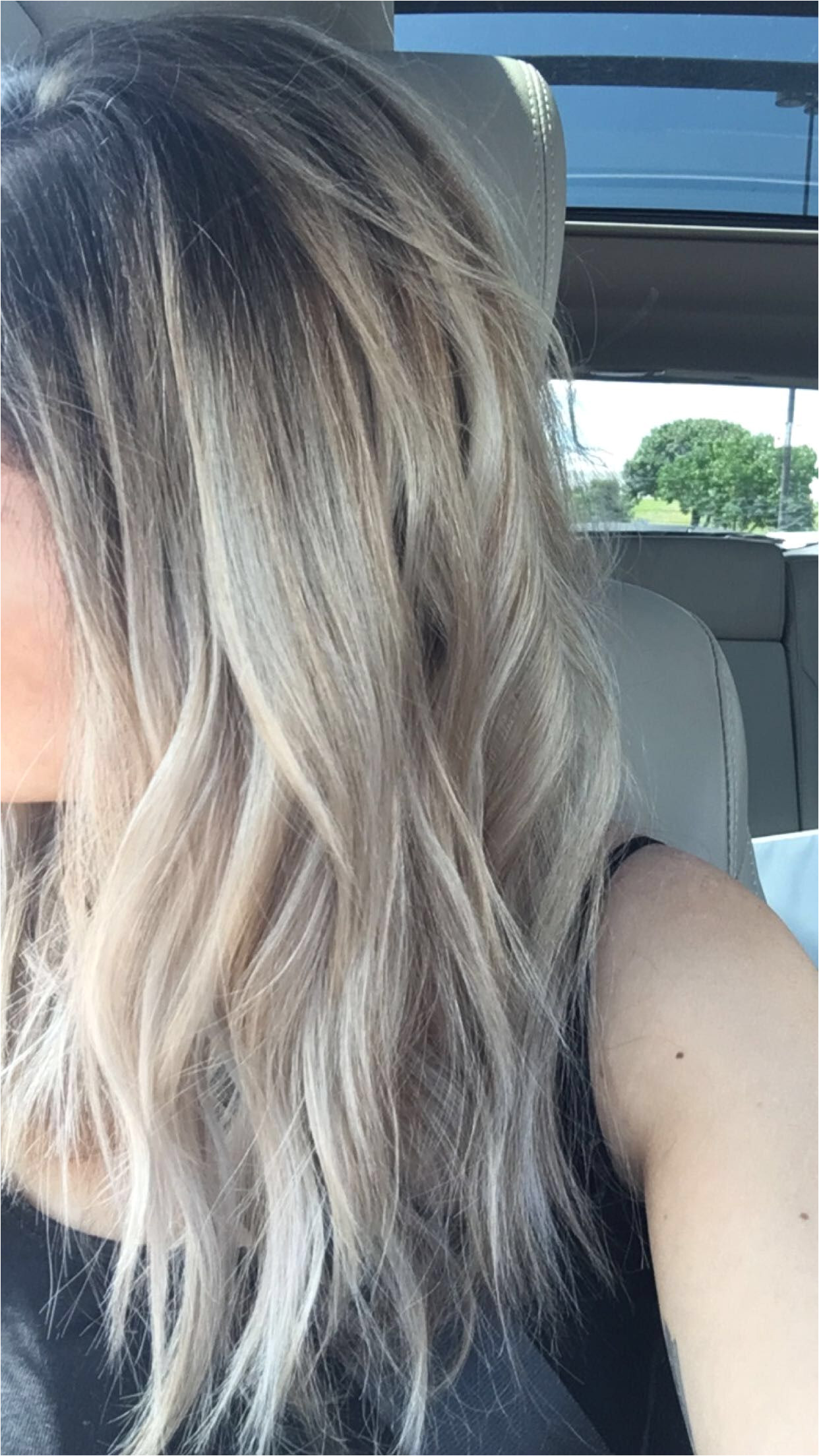 Blonde Hairstyles Dark Roots Blonde Hair Dark Roots Ombré Hair Pinterest