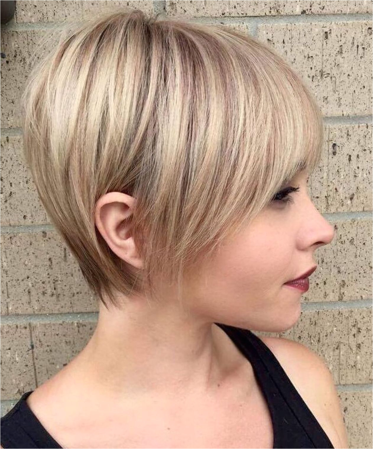 Bob Hairstyles with Fringe for Round Faces 50 Super Cute Looks with Short Hairstyles for Round Faces