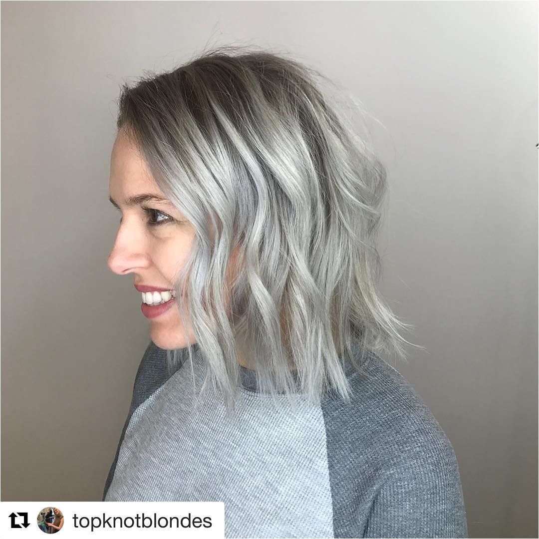 Chin Length Hairstyles for Gray Hair Fall Hair Color and Cut Trends Keune Medium Length Cut Inspiration