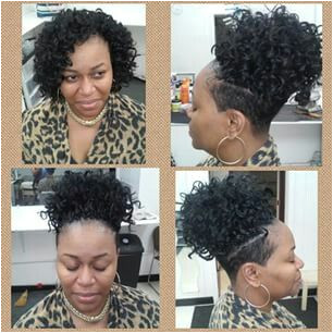 Crochet Hairstyles for No Edges Crochet Braids with Shave Sides Ilovecrochetbraids