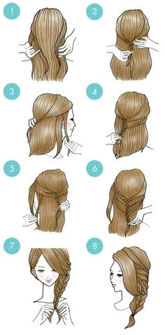 Cute Hairstyles Anyone Can Do 36 Best High School Hairstyles Images