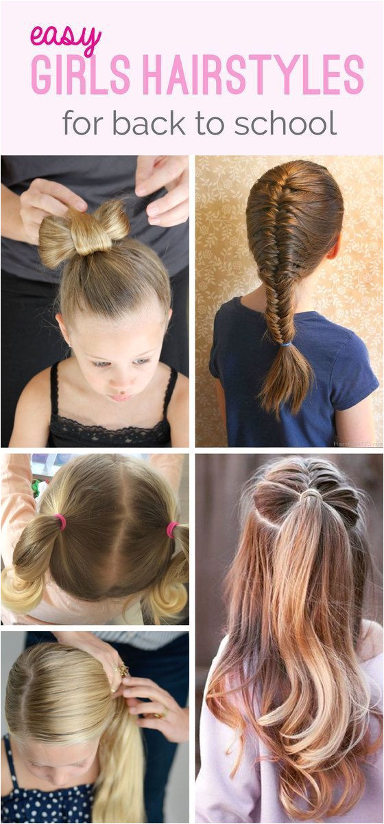 Cute Hairstyles for Going Back to School Easy Back to School Hairstyles Hairdos for ashlyn