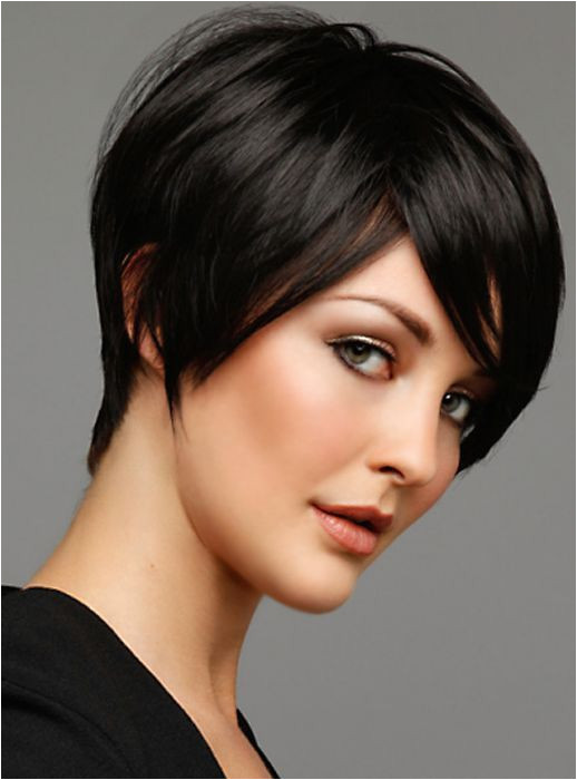 Cute Hairstyles for Thin Dark Hair Black Hair Women Short Hairstyle Gallery