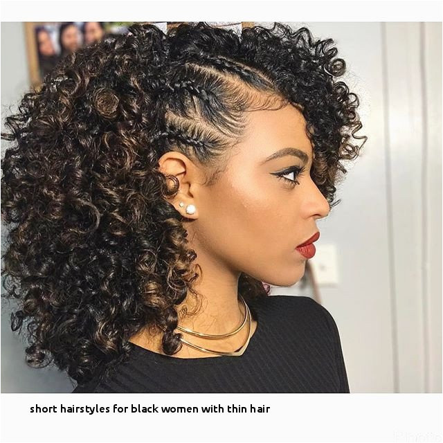 Cute Hairstyles for Thin Natural Hair 30 Perfect Natural Short Hairstyles for Black Women Ideas