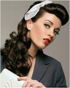 Cute Hairstyles Vintage 120 Best Vintage Curly Hair Images