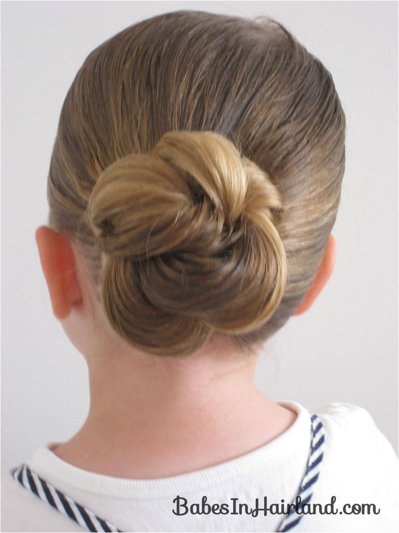 Cute Hairstyles with Buns Loopy Looking Bun Did It