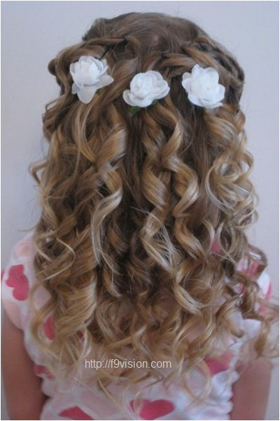 Cute Junior Hairstyles Cute Little Girl Curly Back View Hairstyles Prom Hairstyles