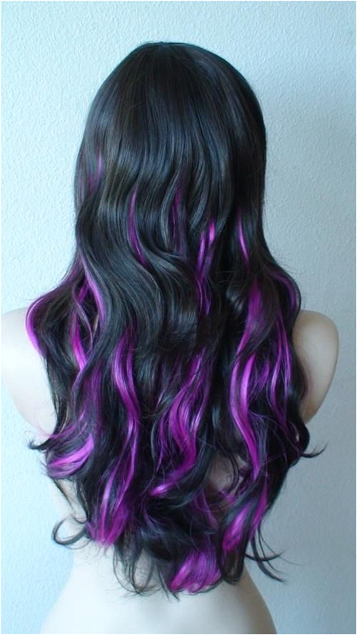 Cute Purple Highlights Purple Highlights for Summer Hair Ideas Pinterest
